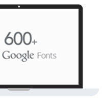 600 Google Fonts